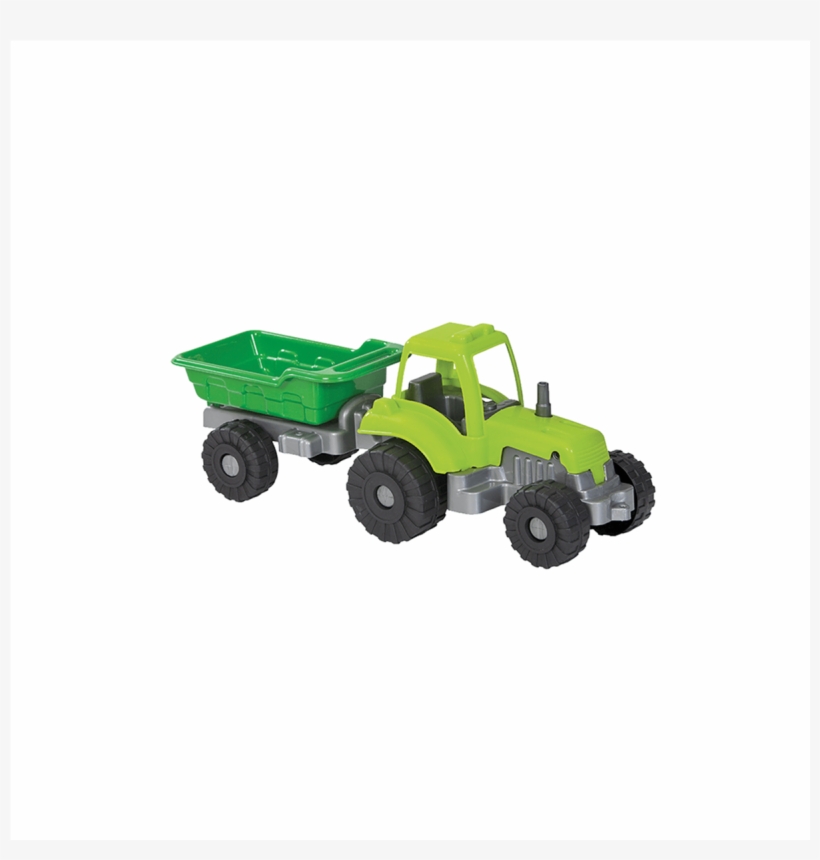Image Mgs Mini Toy Power Workers-tractor Trailer - Model Car, transparent png