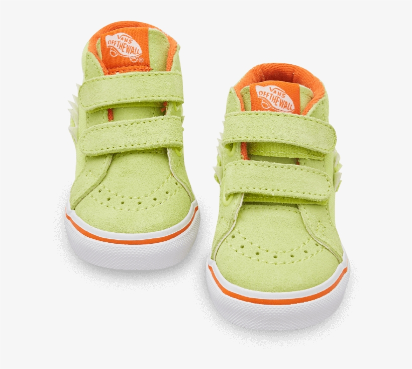 Green Monster Face Sk8-mid Reissue Sneakers - Sneakers, transparent png