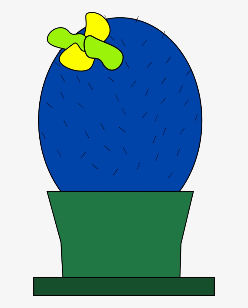 Cactus Plant In A Pot, transparent png