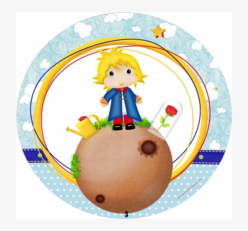 50 Adesivos Personalizados Pequeno Principe - Pequeno Principe No Planeta, transparent png