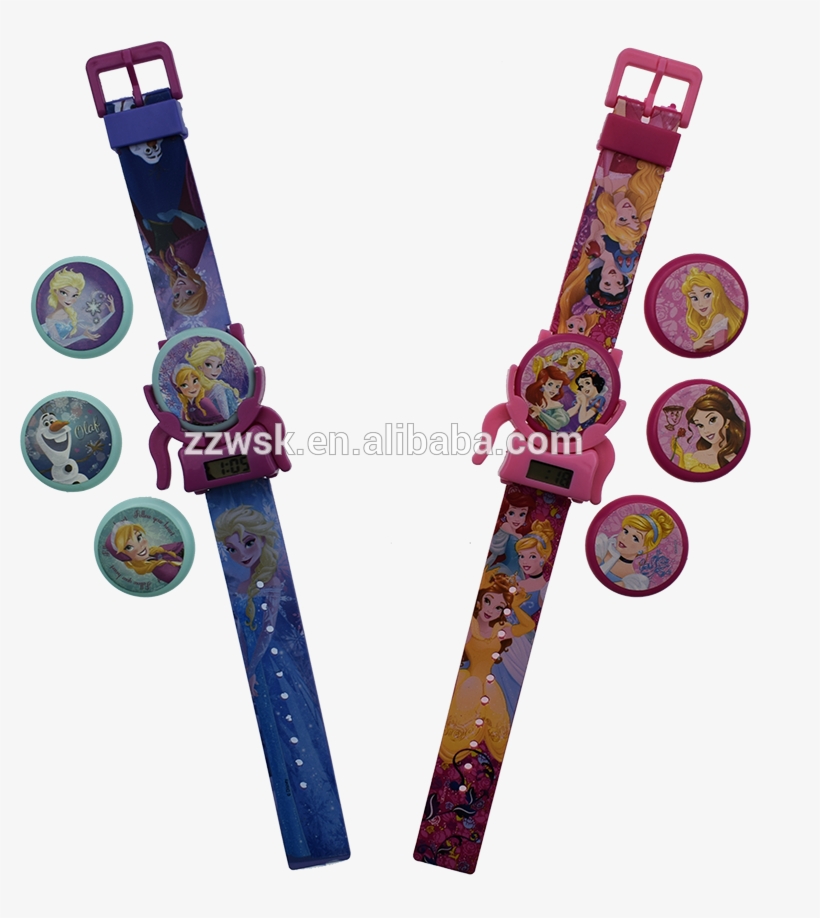 Flying Saucer Cartoon Design Band Watch With Lcd Display - Strap, transparent png