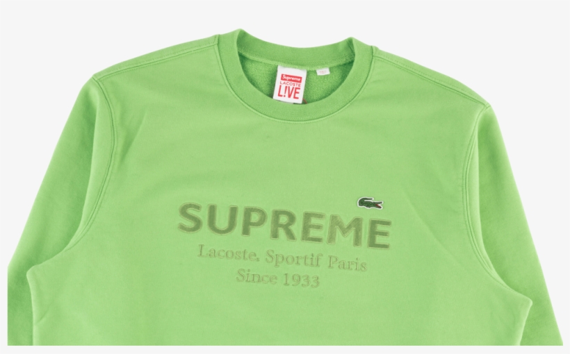 supreme lacoste live