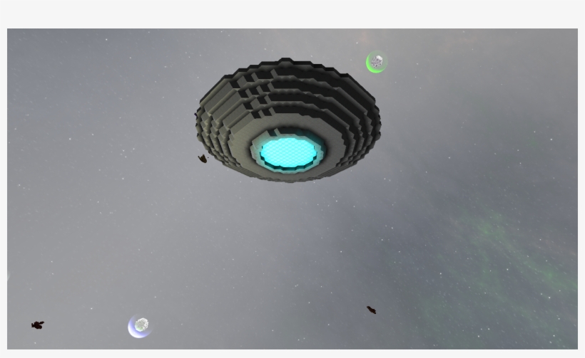 [ Img] - Starmade Flying Saucer, transparent png