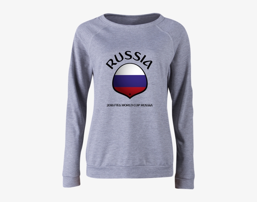 Russia 2018 Fifa World Cup Russia™ Flag Icon Mens Hoody - Long-sleeved T-shirt, transparent png