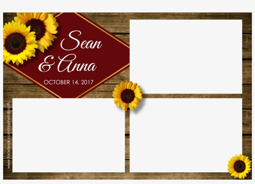 Annasean Template Overlay - Sunflower, transparent png