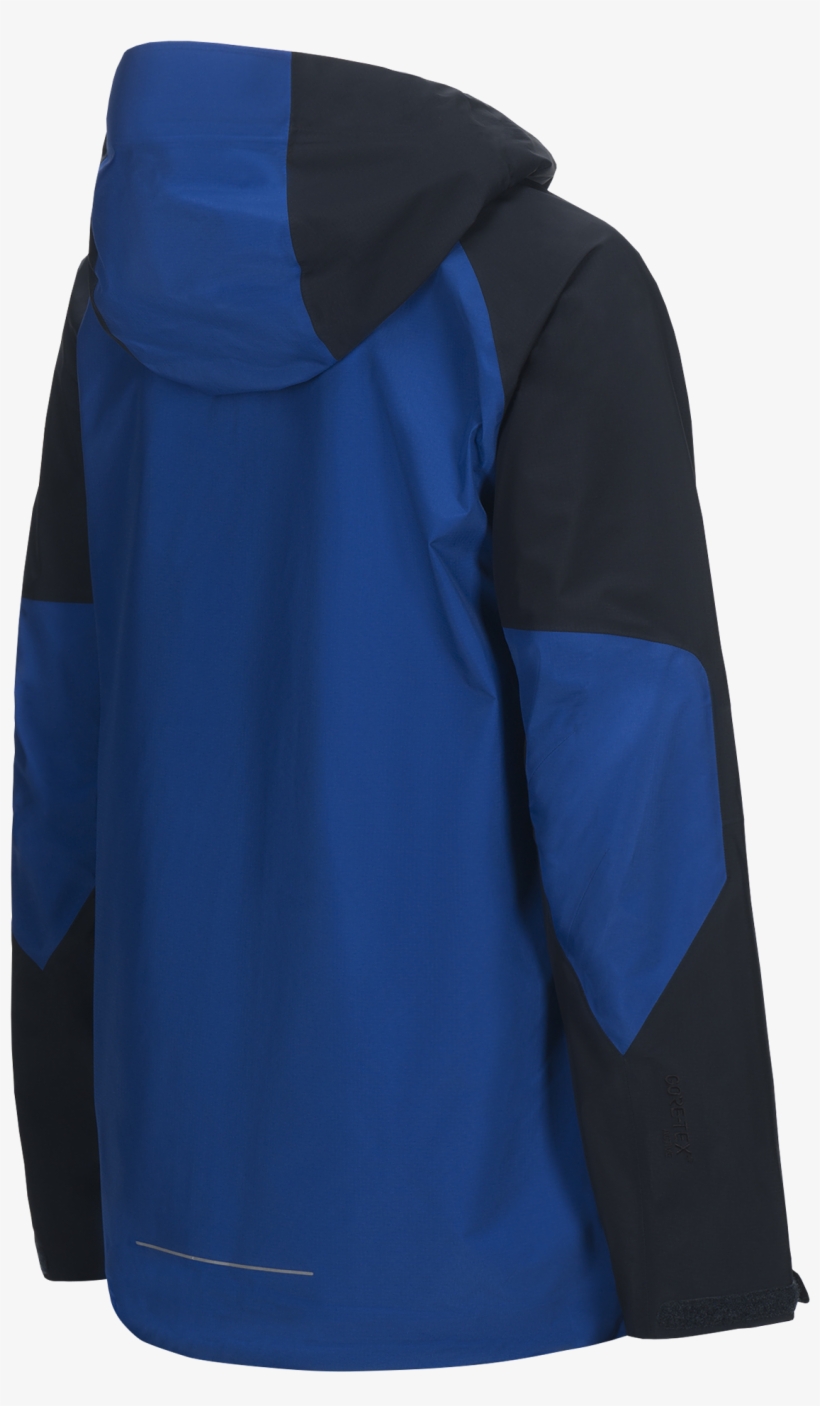 Men's Goretex Tour Shell Ski Jacket Island Blue - Polar Fleece, transparent png