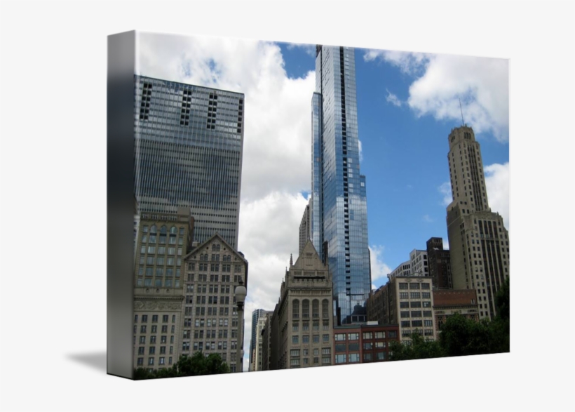 Chicago Skyline Buildings - Skyline, transparent png