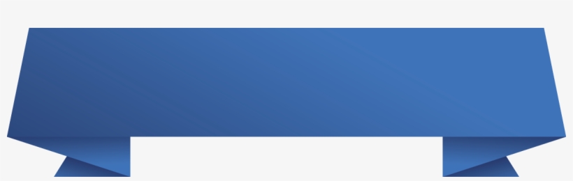 Blue Gradient Banner - Majorelle Blue, transparent png