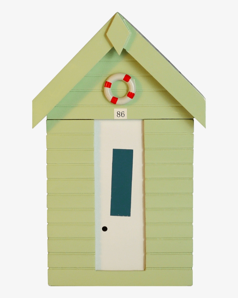 Beach Hut Storage Box - Outhouse, transparent png