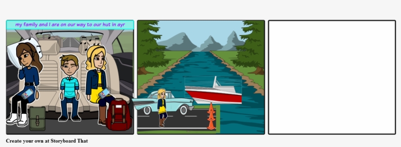 My Trip To The Hut - Cartoon, transparent png