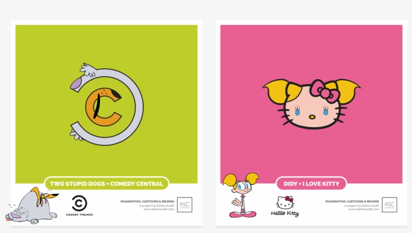 Comedy Central And Hello Kitty, Two Stupid Dogs, Deedee - Hello Kitty, transparent png
