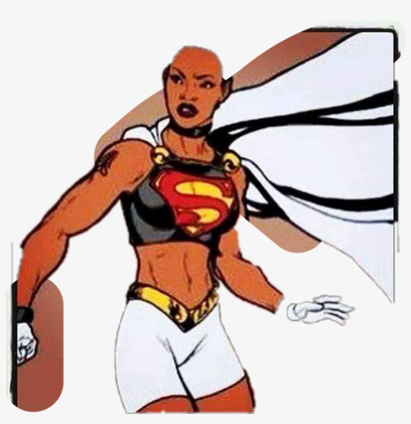 Superwoman Sticker - Cartoon, transparent png