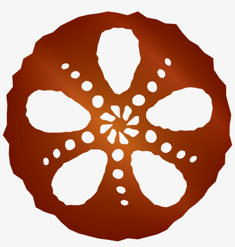 Sand Dollar-darkest, transparent png
