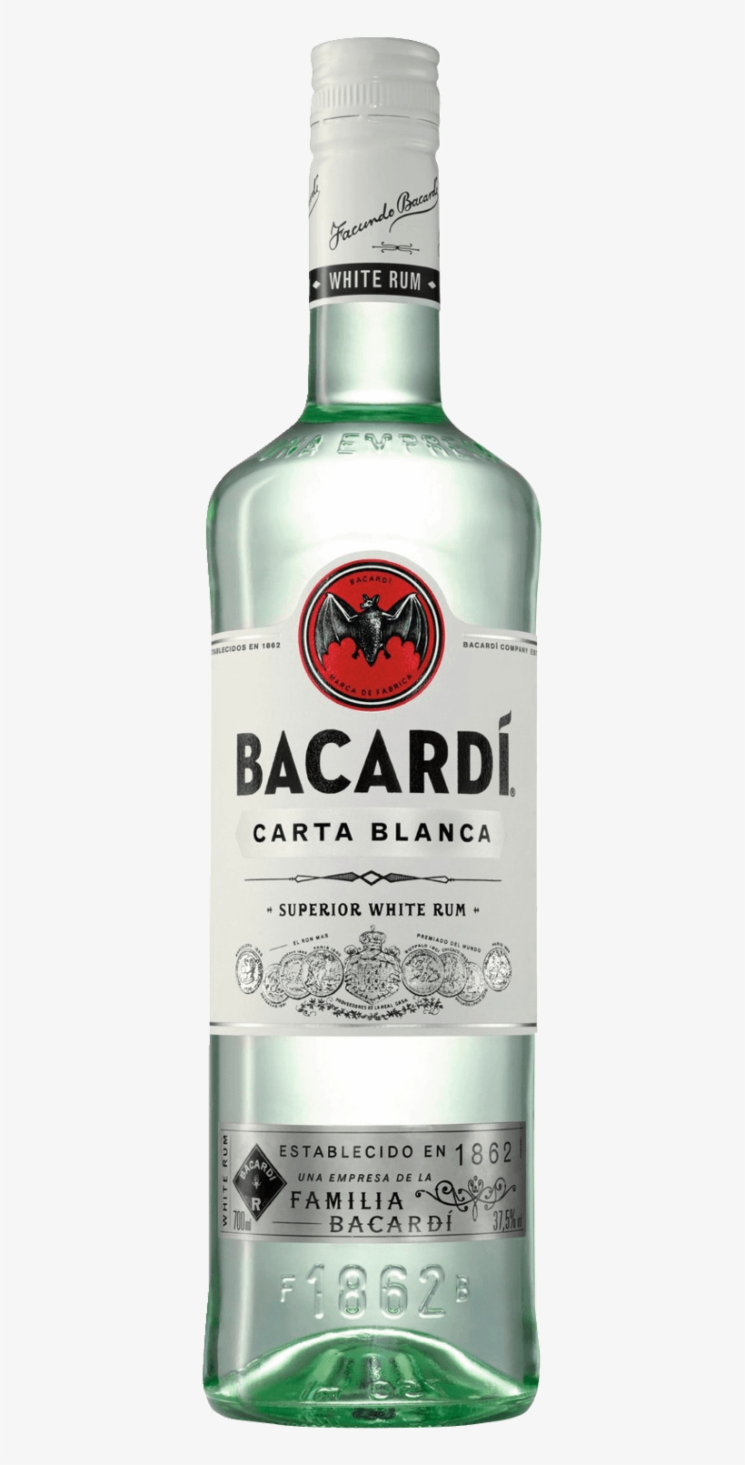 Bacardi Superior White Rum Bei Rewe Online Bestellen - Bacardi Blanca, transparent png
