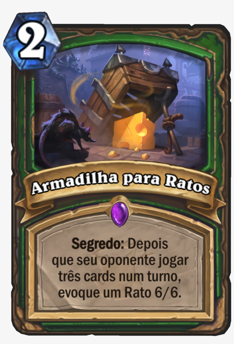 De Acordo Com A Blizzard, A Armadilha De Rato "é Especialmente - Rat Trap Hearthstone, transparent png