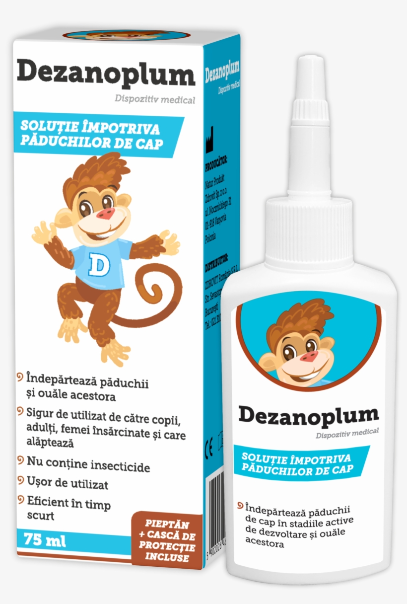 Dezanoplum Ambalaj Tub - Solutie Pentru Paduchi, transparent png