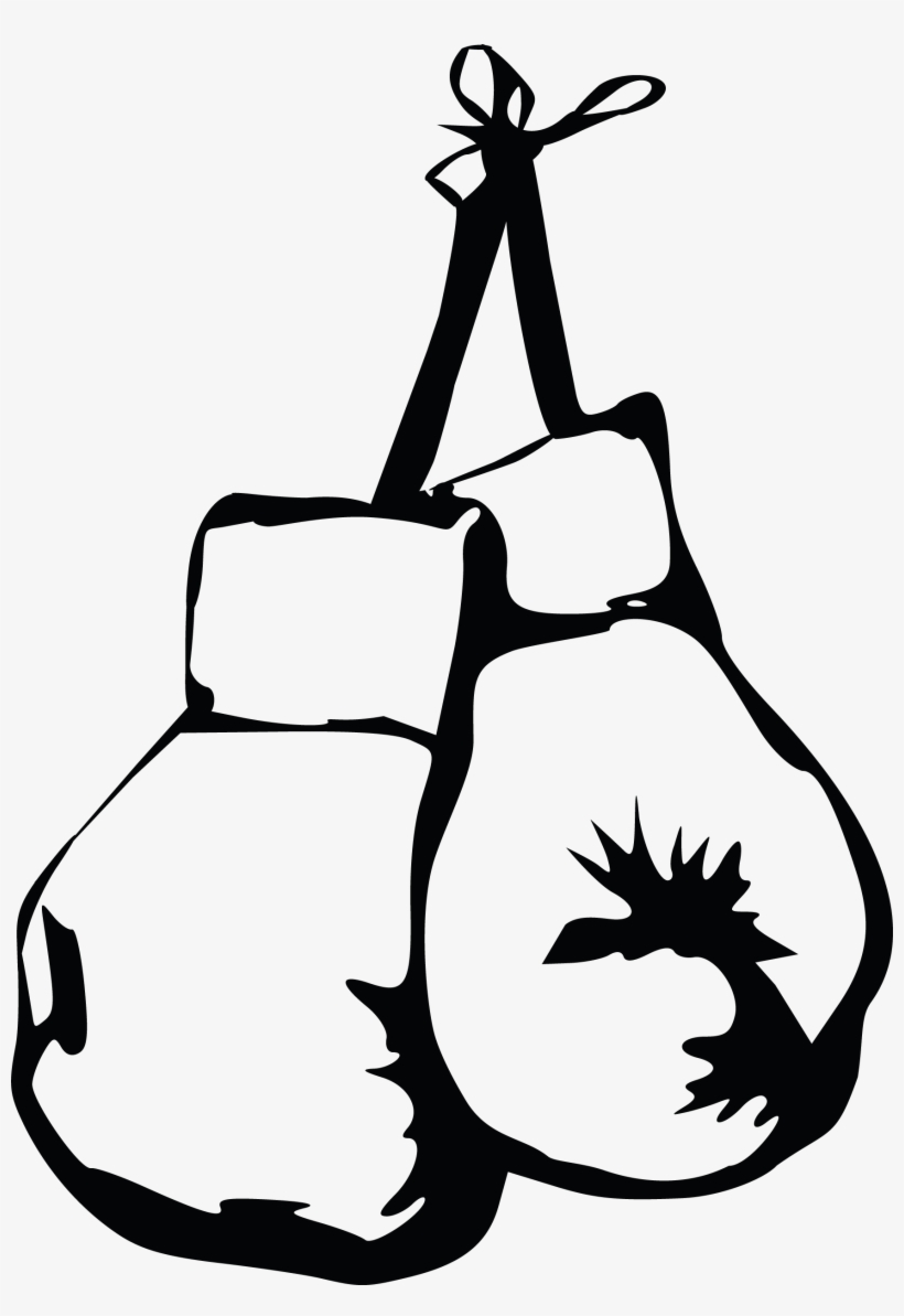 Boxing Glove Gloves Transprent Png Free - Blue Boxing Gloves Clipart, transparent png