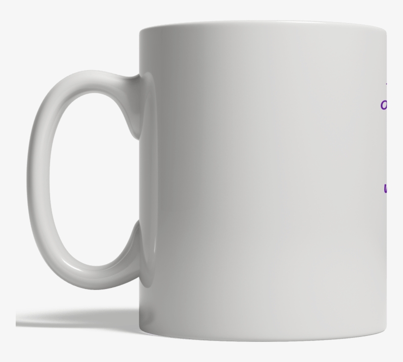 White Mug Left - Mug Mon Homme, transparent png