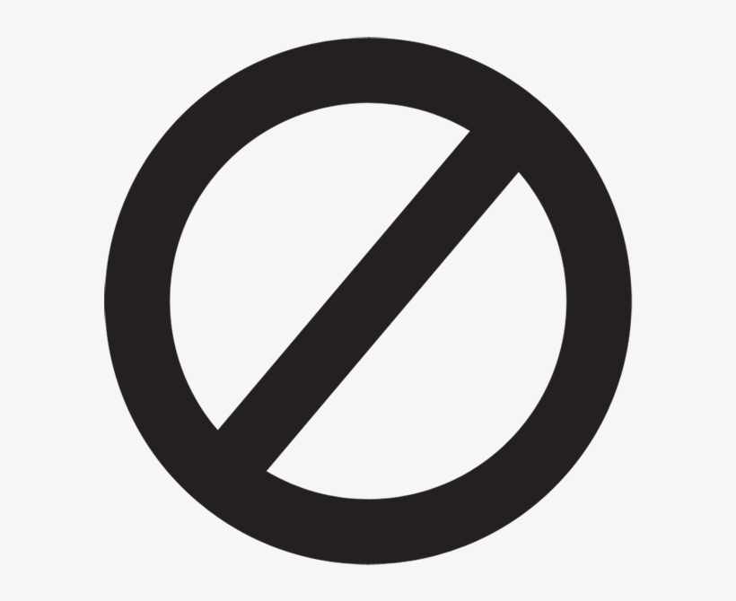 Clipart Circle With Line - Circle With Line Black, transparent png