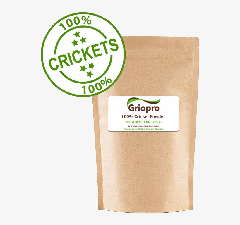 Finely Milled Whole Cricket Powder - Bag, transparent png