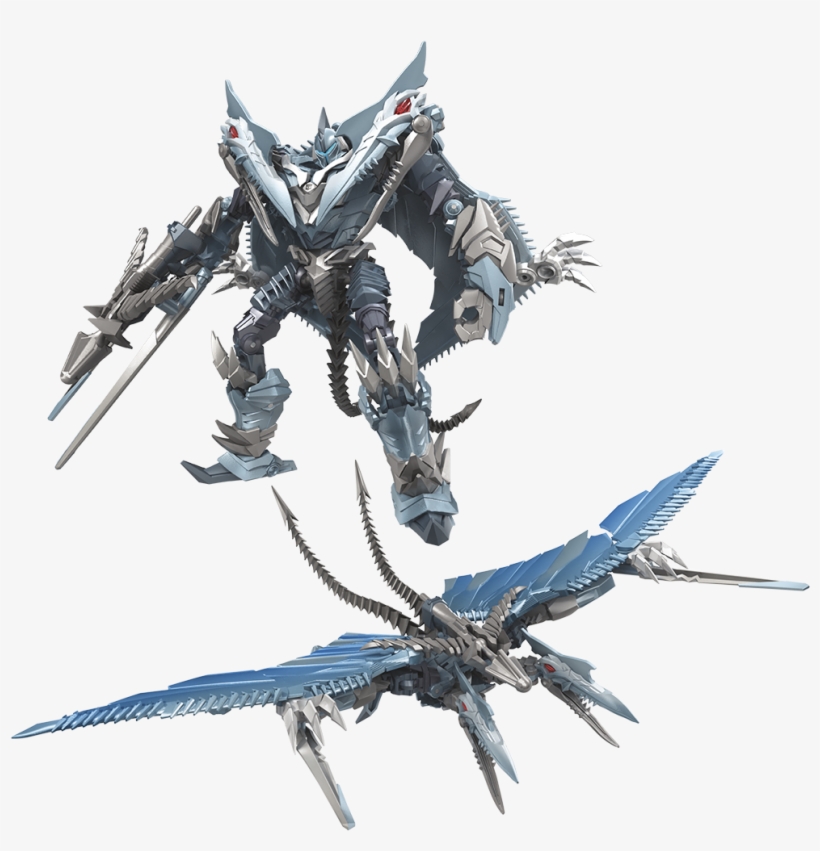 24 Feb - Transformers The Last Knight Deluxe Strafe, transparent png