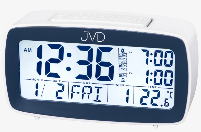 Digital Alarm Clock Png - Radio Clock, transparent png
