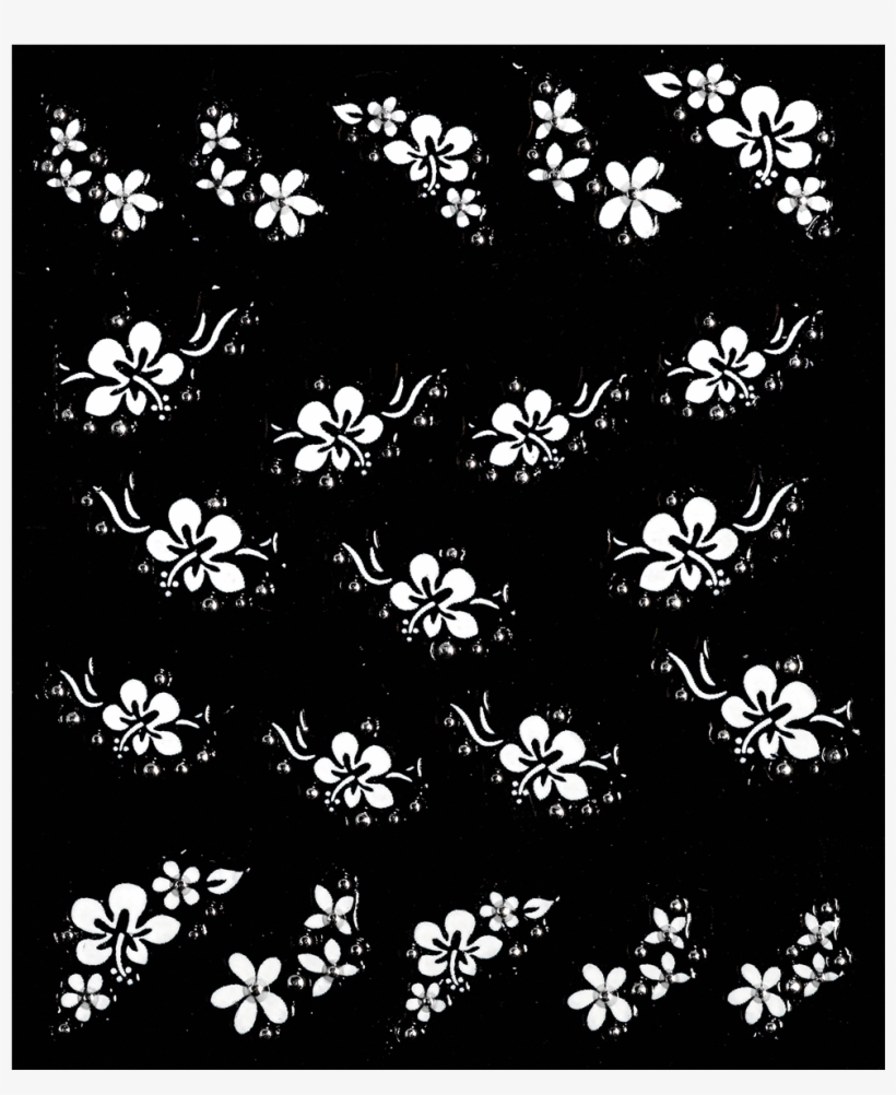 Decorative Nail Stickers - Floral Design, transparent png