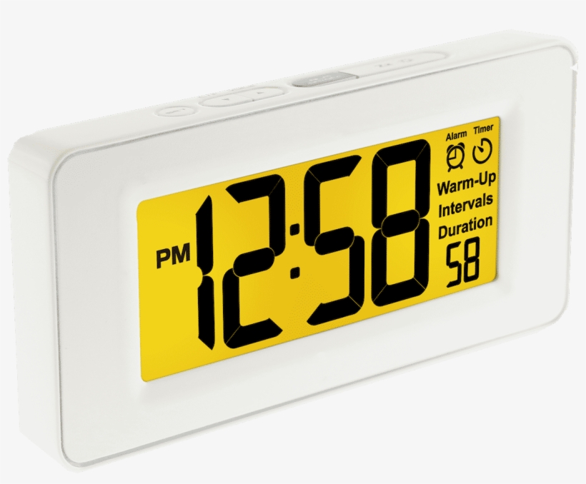 A Meditation Timer And Alarm Clock That's Not Connected - Digital Clock, transparent png