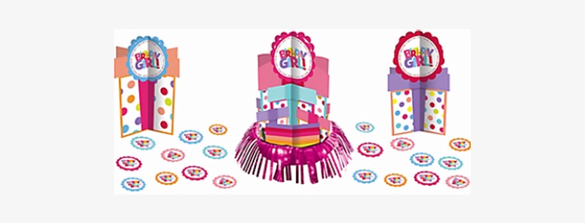 Happy Birthday 'birthday Girl' Table Decorating Kit - Lego, transparent png