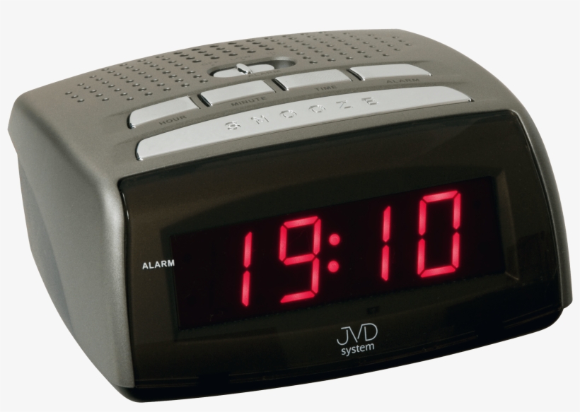 Digital Alarm-clock Jvd System Sb - 19 10 Clock, transparent png