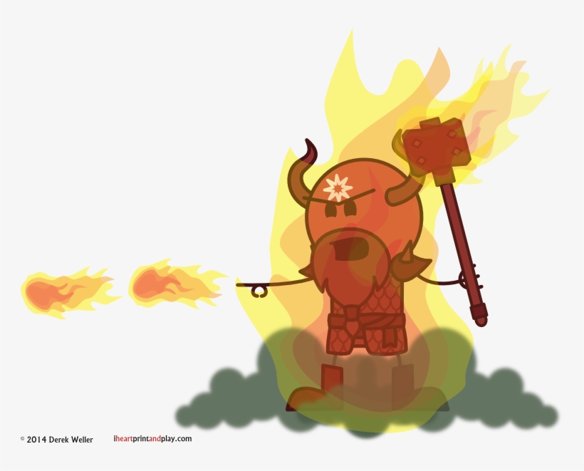 Devil Fire Dwarf- Azan Zog T - Cartoon, transparent png