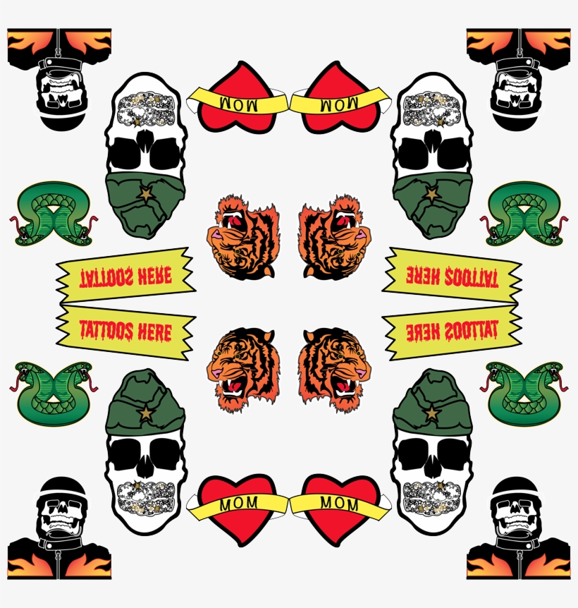 Tiger, transparent png