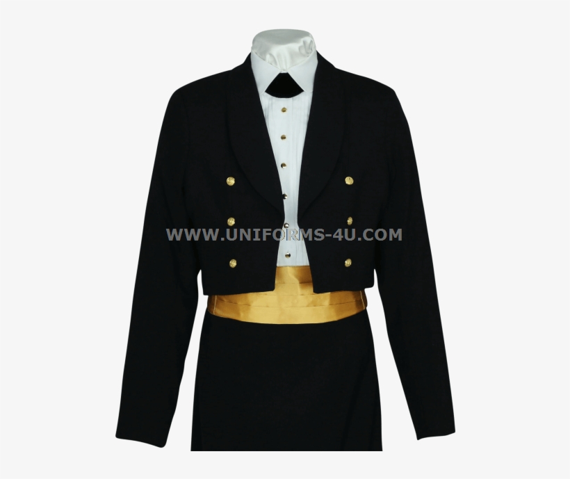 Big U Us Navy Female Dinner Dress Blue Coat 35266 - Formal Wear, transparent png