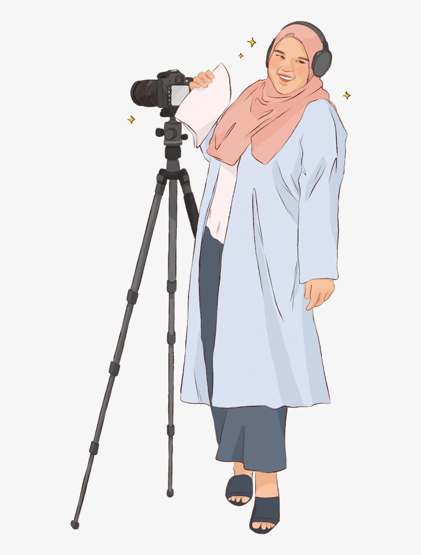 What Happened To Me When I Started Wearing The Hijab - Tripod, transparent png