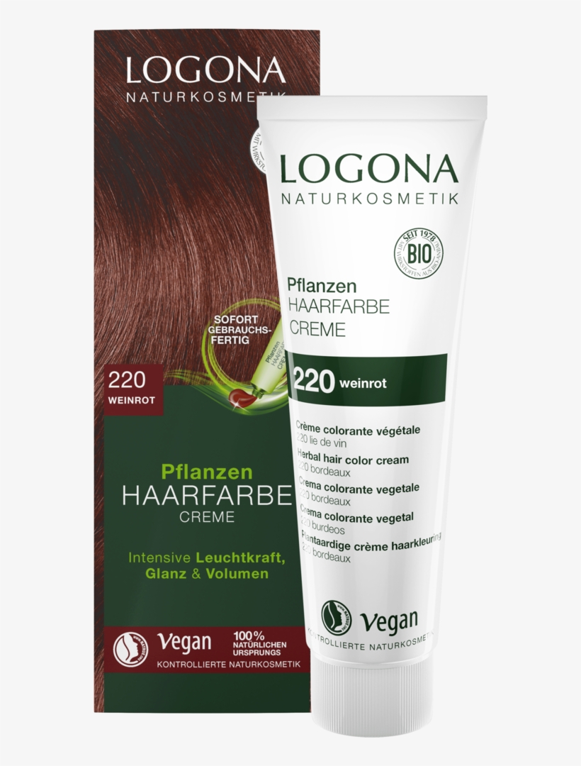 Logona Haarfarbe Nougatbraun, transparent png