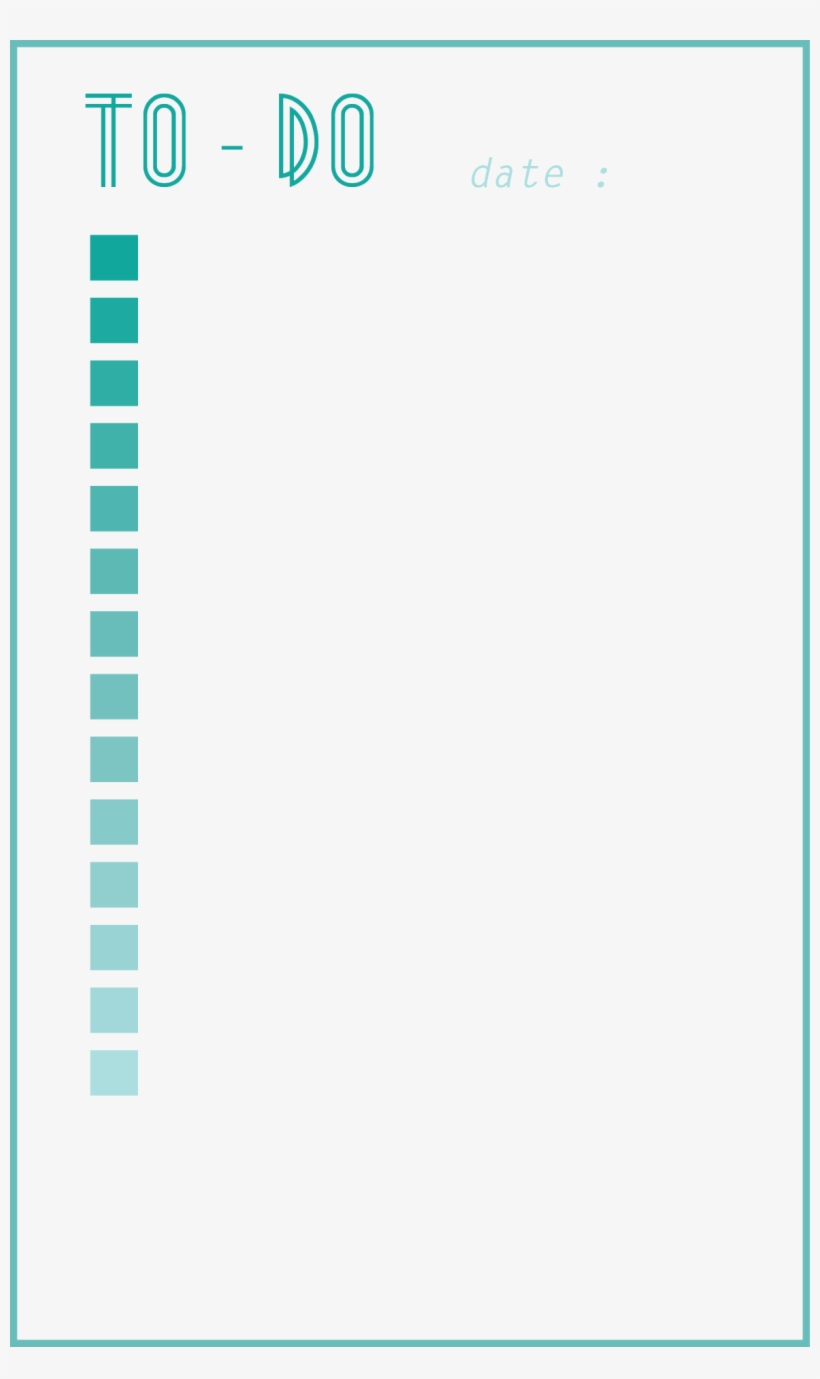 To-do List “ Not Really Something To Be Used On Your - Do List Tumblr Transparent, transparent png
