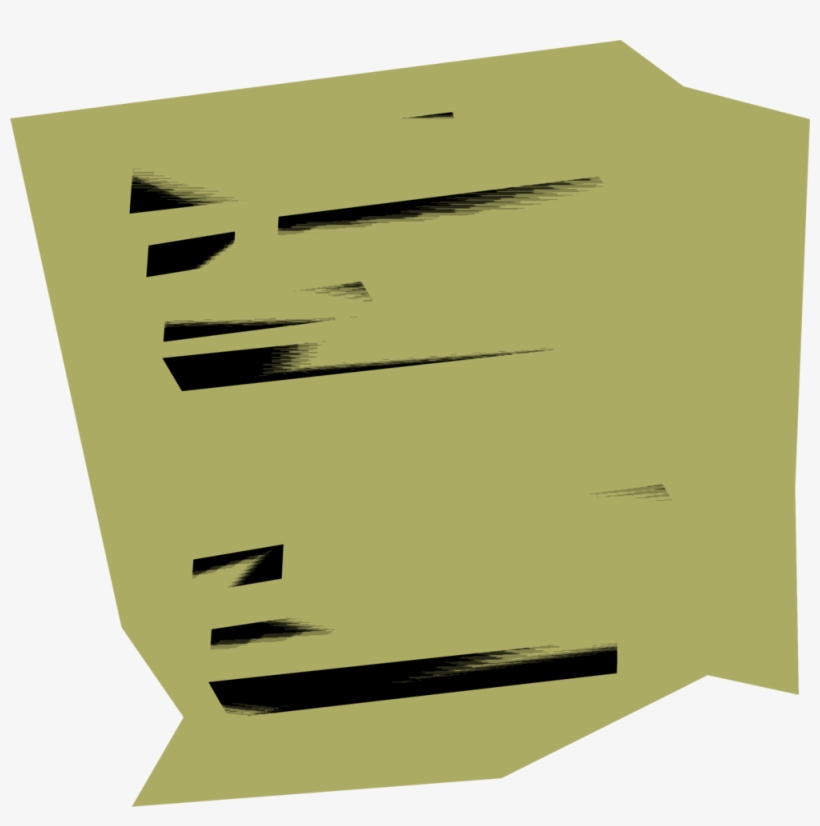 The To-do List Is A Quest Item Obtained During The - Paper, transparent png