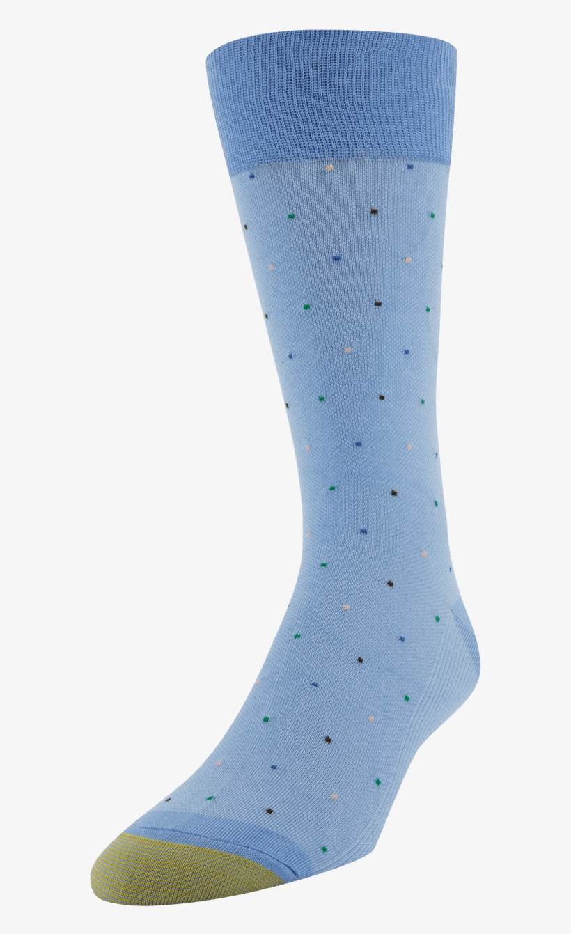 Gold Toe Men's Multi-color Texture Dot Crew Sock Pair - Sock, transparent png