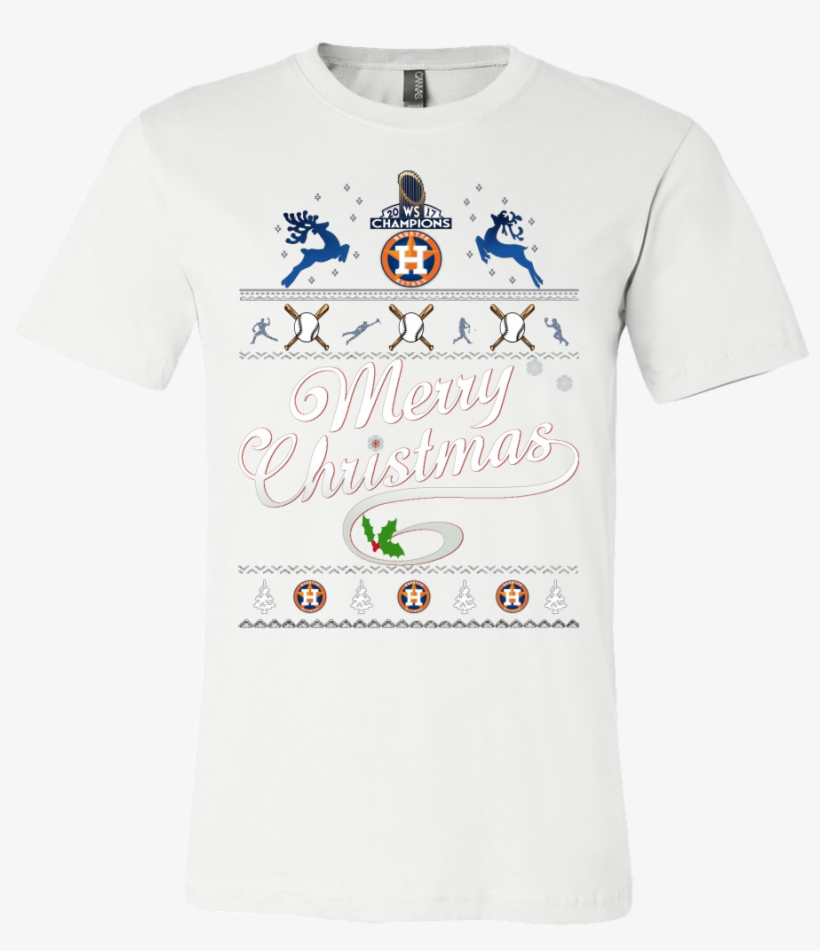 Houston Astros Champs Christmas Shirt - Shirt, transparent png
