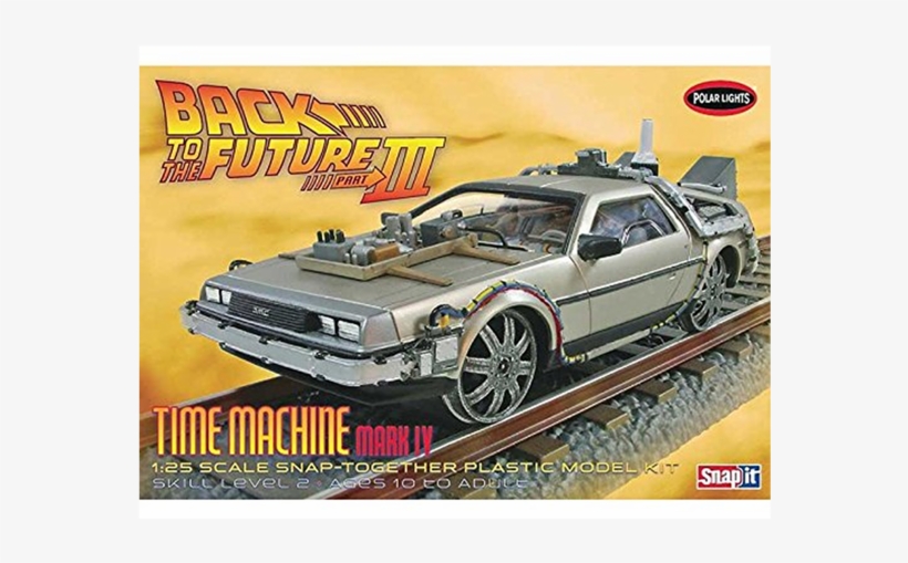 Back To The Future Iii - 1 25 Delorean Model Kit, transparent png