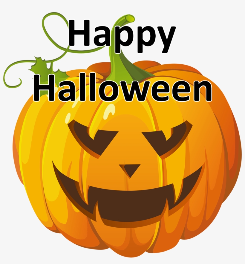 Happyhalloweenpumpkin - Halloween Pumpkin Transparent Background, transparent png