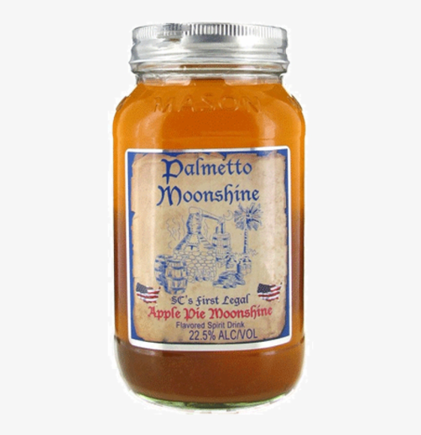 Palmetto Apple Pie Moonshine - Label, transparent png
