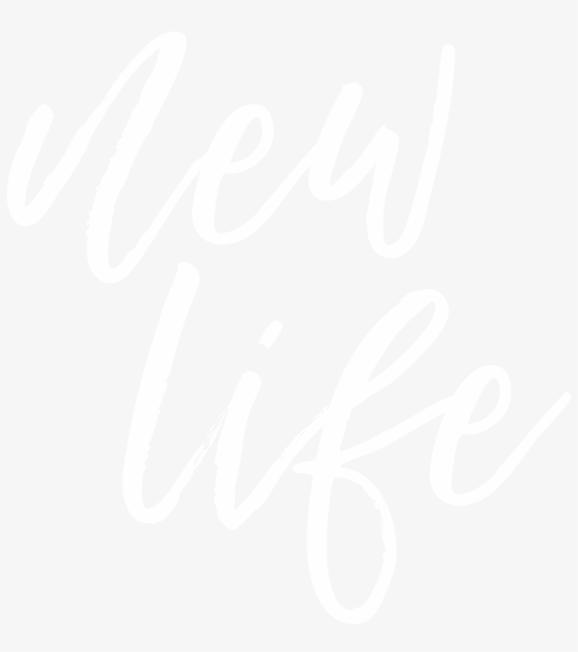 New-life - Calligraphy, transparent png