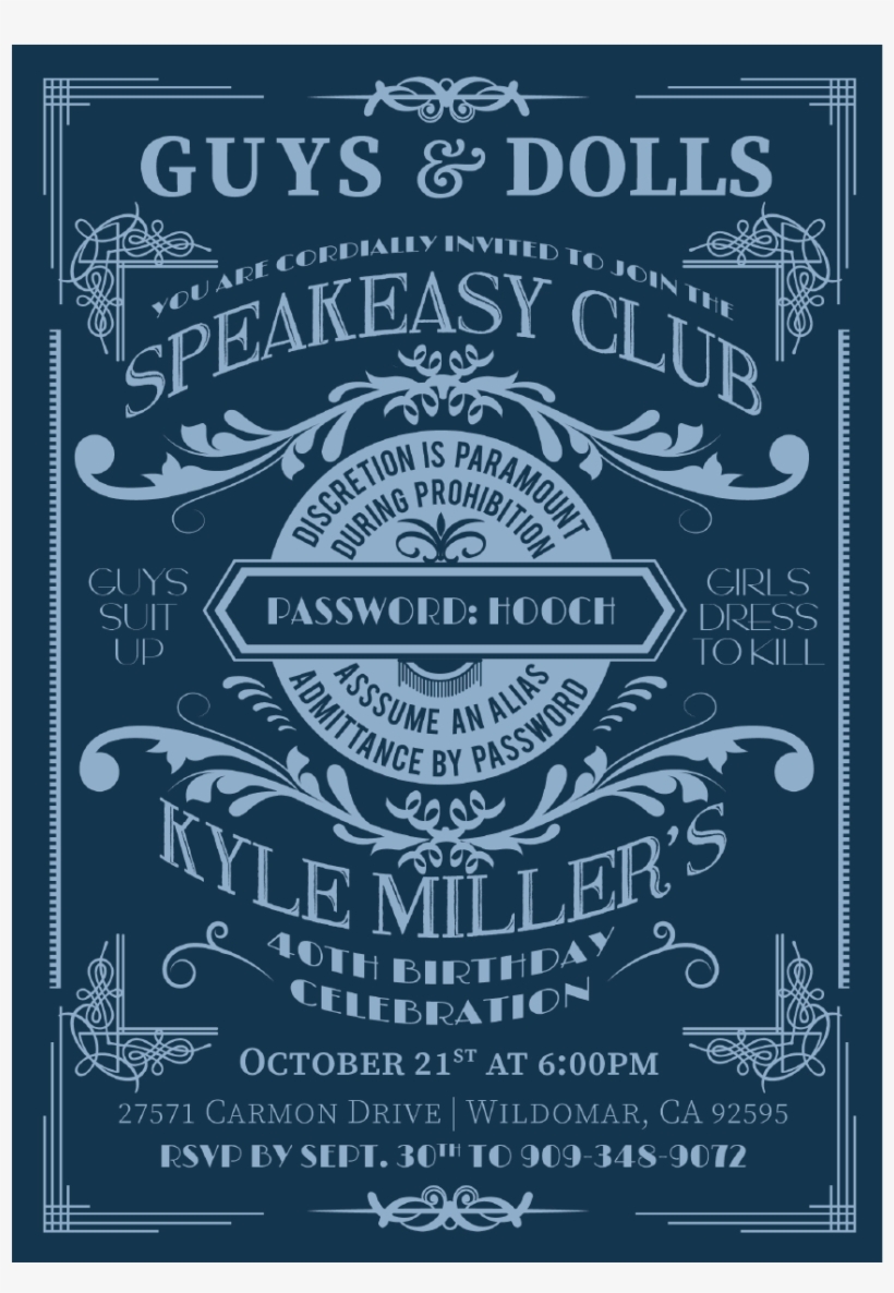 Moonshine Birthday Invitations - Poster, transparent png