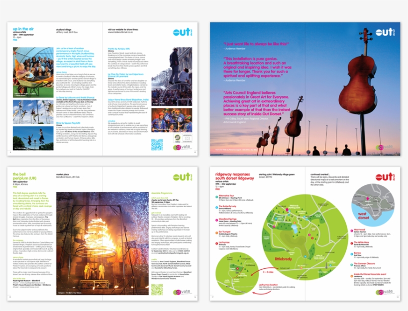 Inside Out Dorset Brochures - Brochures Inside And Out, transparent png