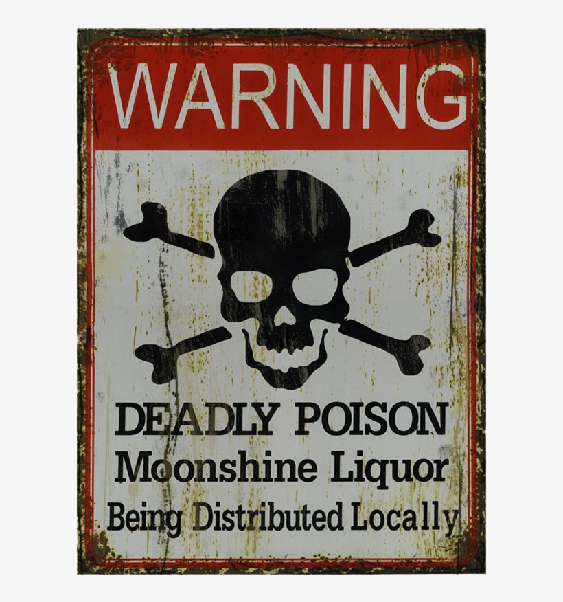 Man Cave - Moonshine Sign, transparent png