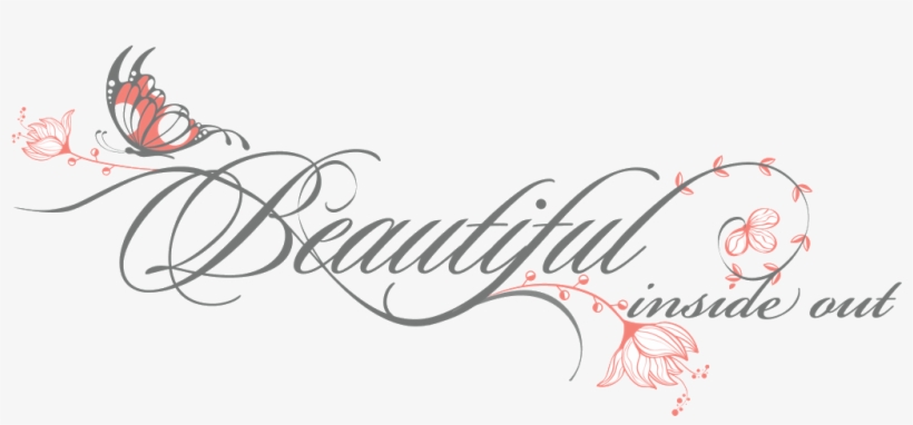 Beautiful Inside And Out Png, transparent png