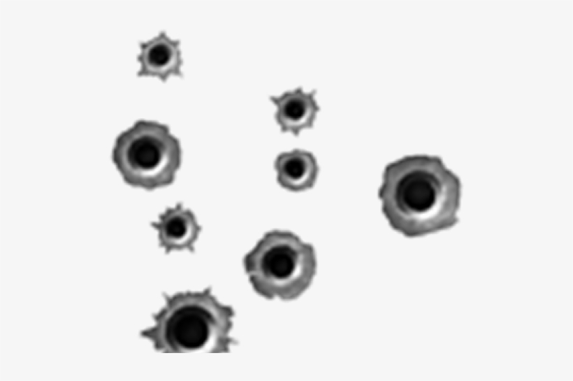 Bullet Hole Clipart Metal - Transparent Bullet Hole Metal, transparent png