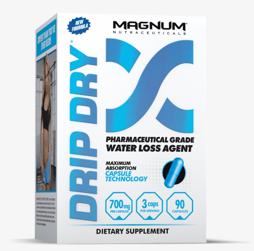 Magnum Nutraceuticals Drip Dry Water Loss Agent - Capsule, transparent png
