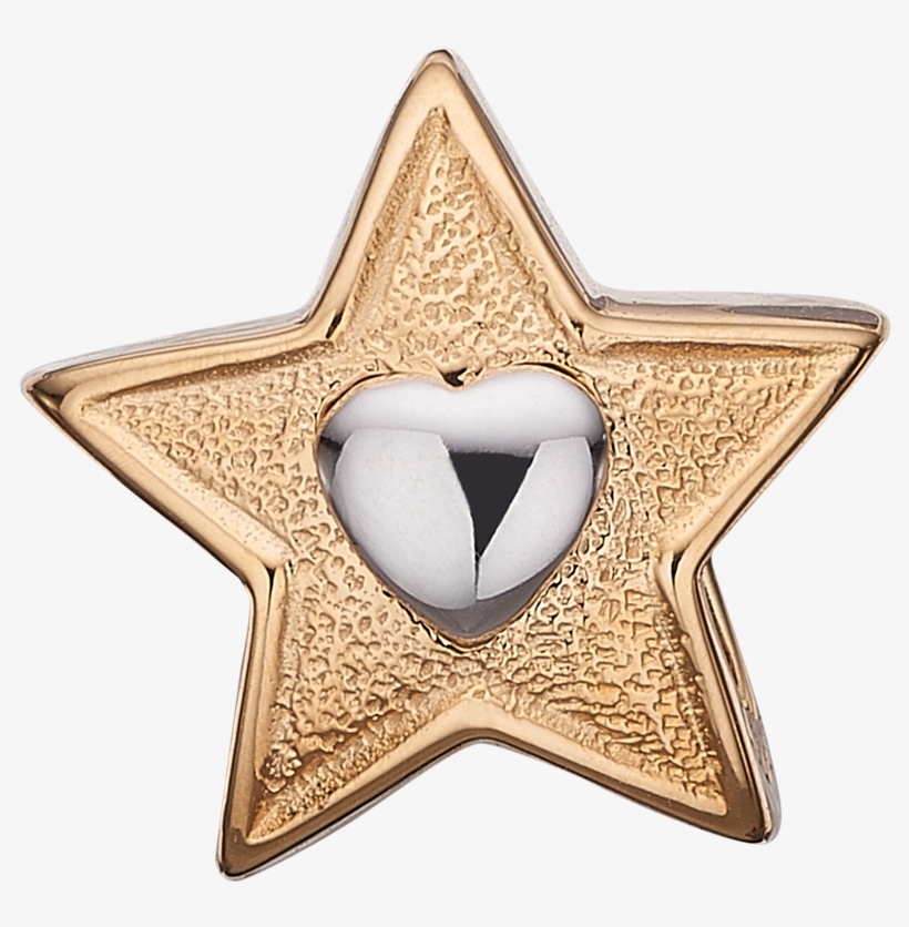 Dreaming Hearts, Gold Plated Charm - Silver, transparent png